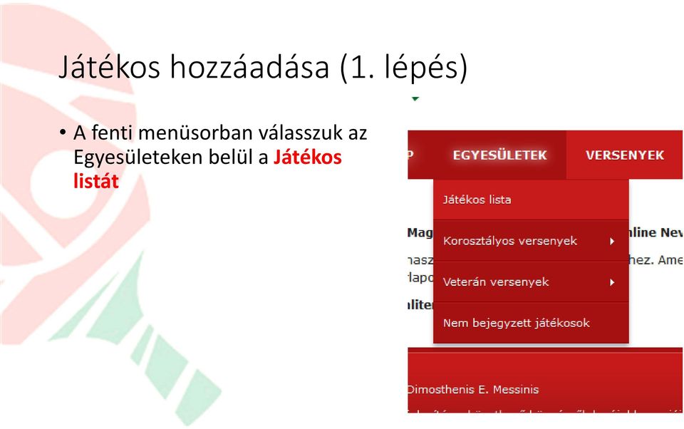 menüsorban válasszuk az