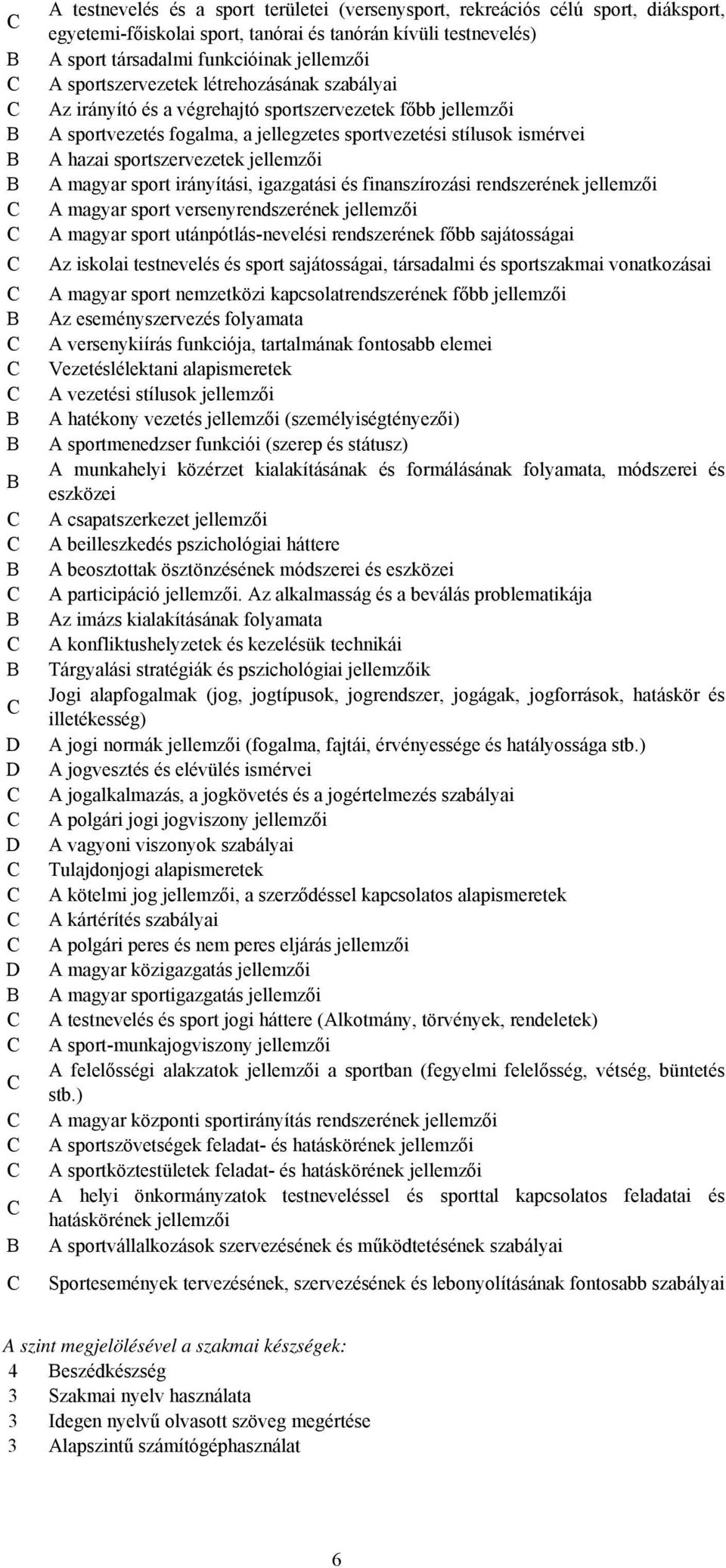 jellemzői A magyar sport irányítási, igazgatási és finanszírozási rendszerének jellemzői A magyar sport versenyrendszerének jellemzői A magyar sport utánpótlás-nevelési rendszerének főbb sajátosságai
