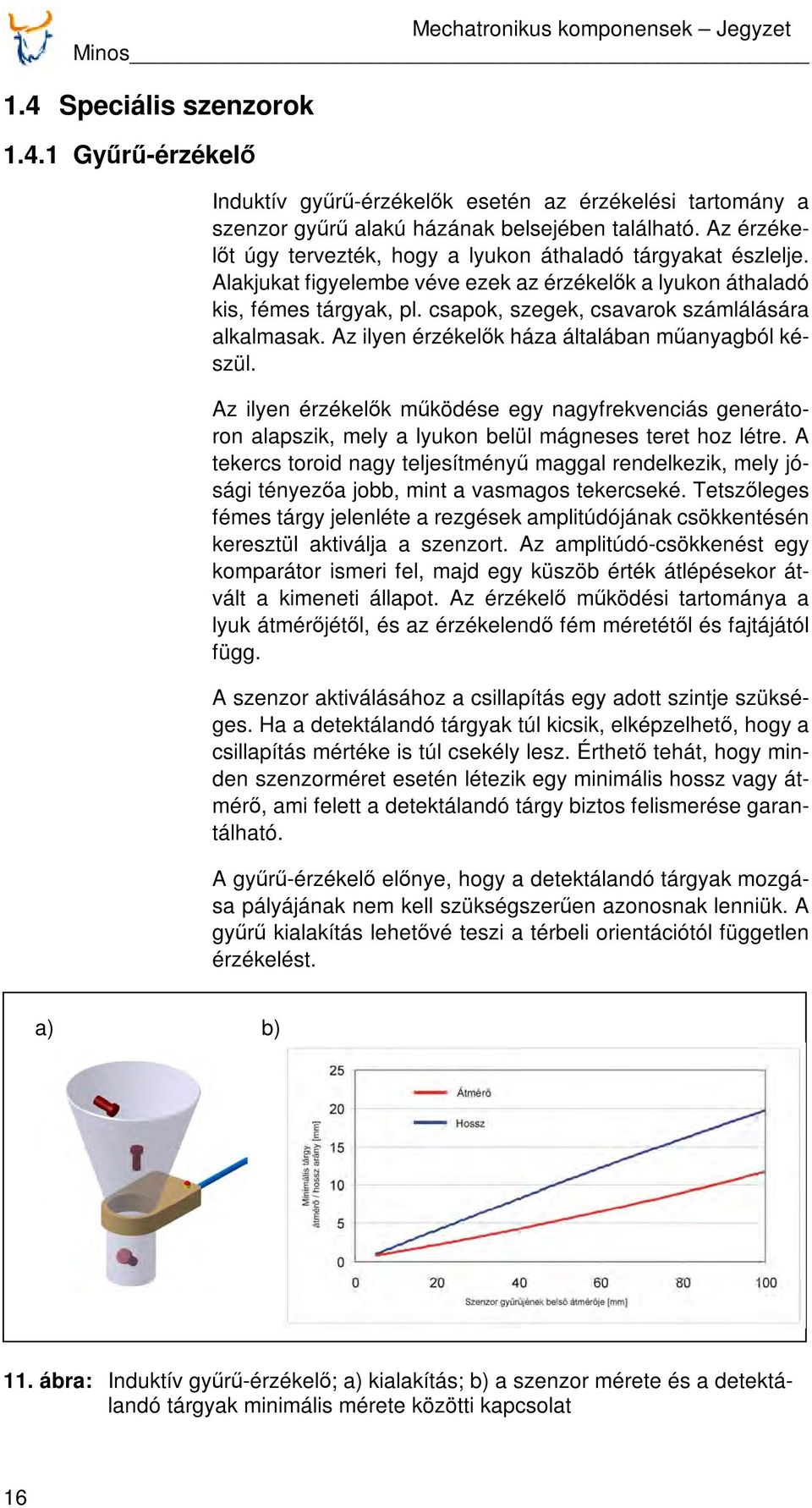 csapok, szegek, csavarok számlálására alkalmasak. Az ilyen érzékelők háza általában műanyagból készül.