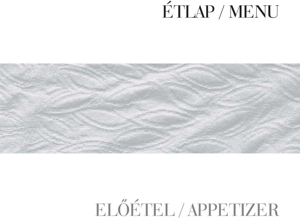ELŐÉTEL /