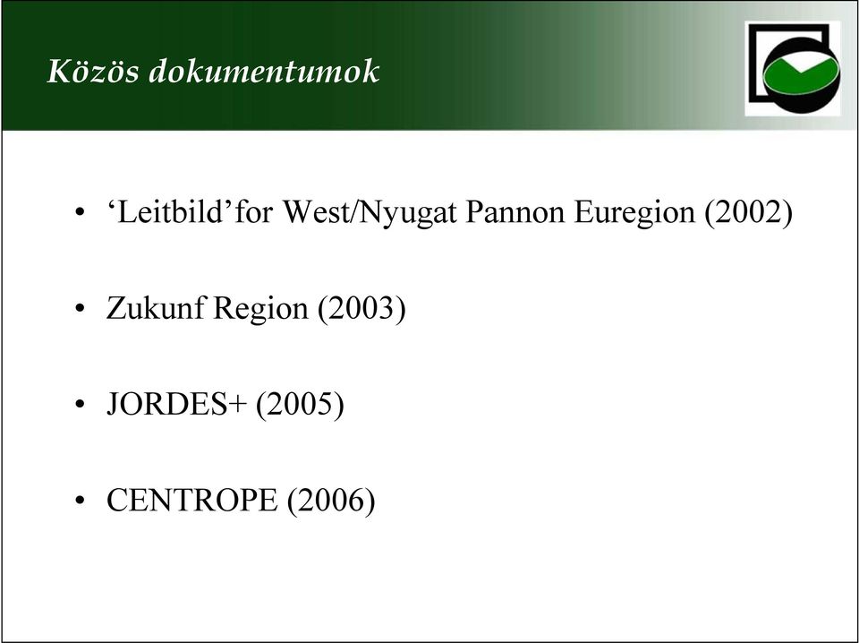 Euregion (2002) Zukunf Region