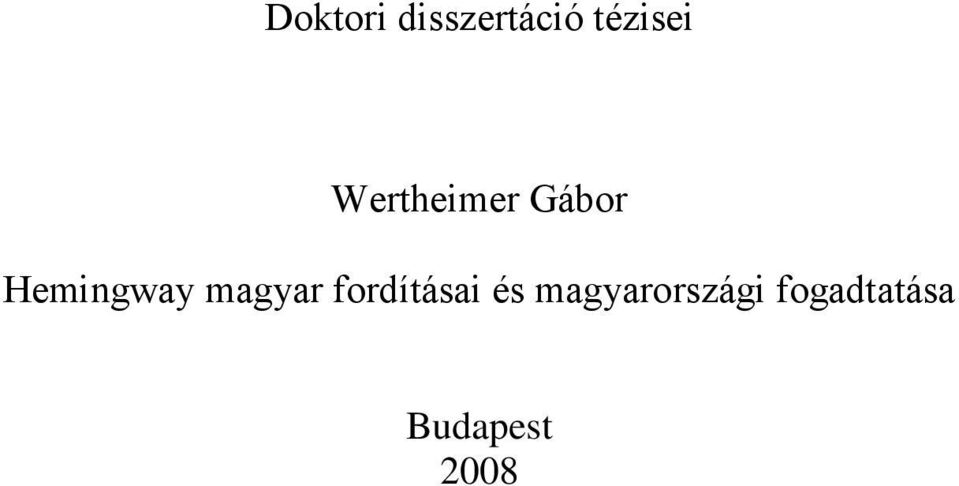 magyar fordításai és
