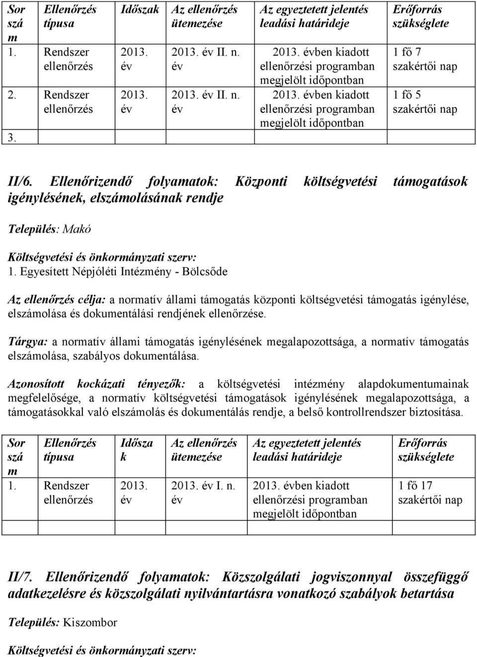 Egyesített Népjóléti Intézény - Bölcsőde Az célja: a noratív állai táogatás özponti öltségvetési táogatás igénylése, elolása és douentálási rendjéne e.