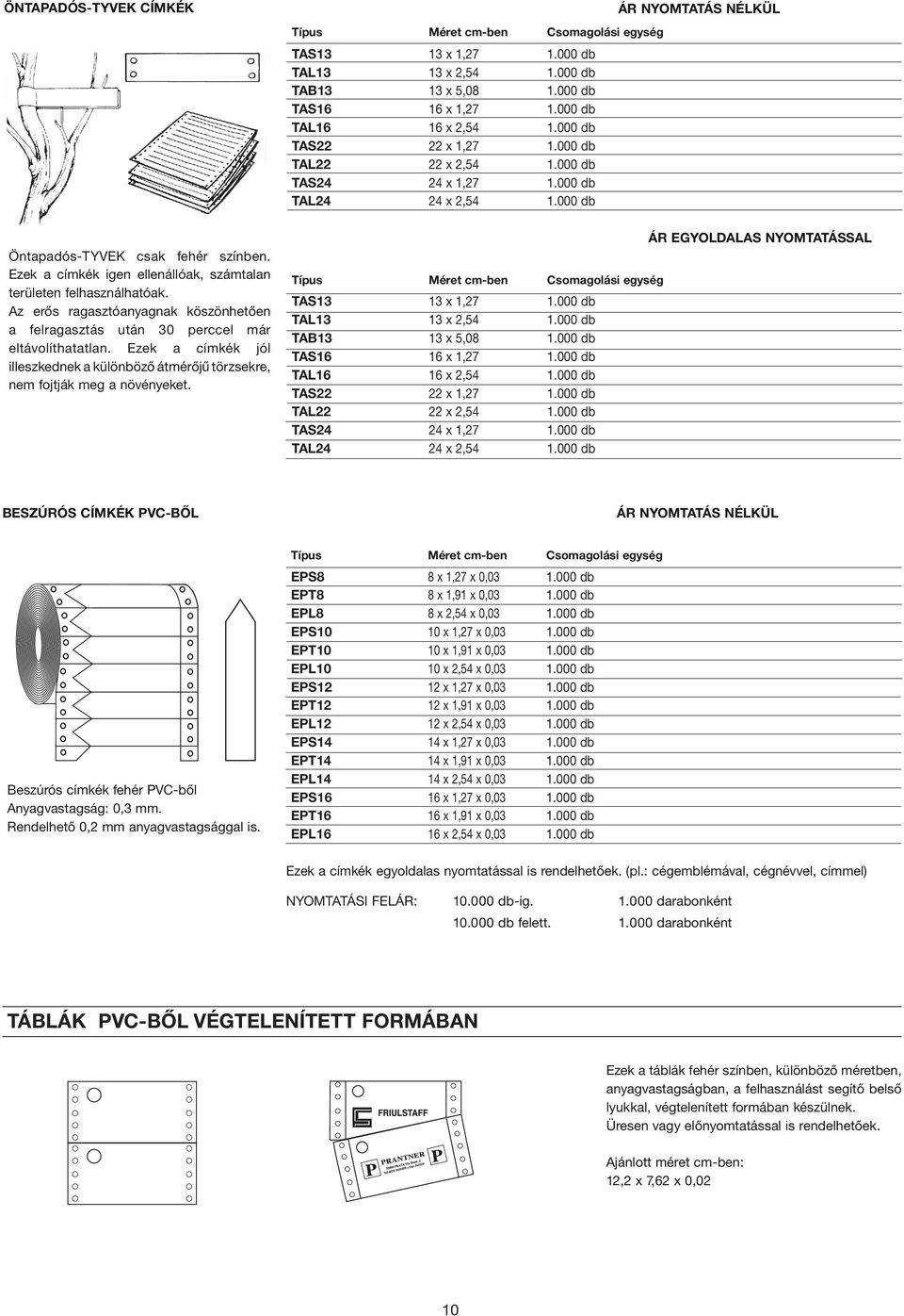 TAS13 13 x 1,27 1.000 db TAL13 13 x 2,54 1.000 db TAB13 13 x 5,08 1.000 db TAS16 16 x 1,27 1.000 db TAL16 16 x 2,54 1.000 db TAS22 22 x 1,27 1.000 db TAL22 22 x 2,54 1.000 db TAS24 24 x 1,27 1.