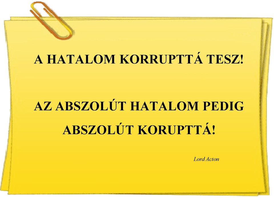 HATALOM PEDIG