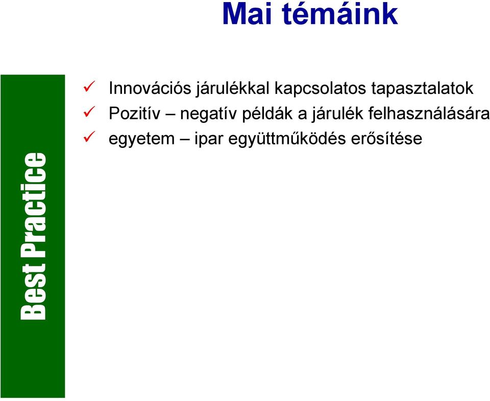 negatív példák a járulék