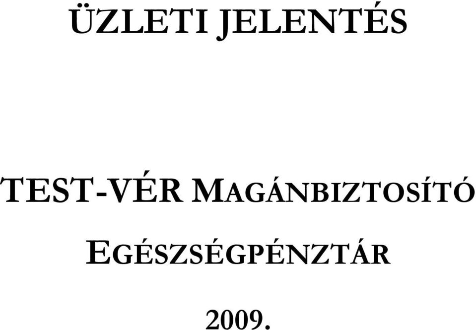 MAGÁNBIZTOSÍTÓ