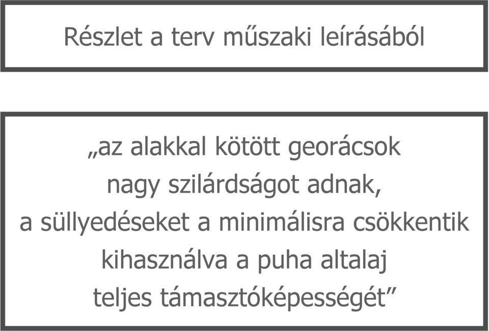 süllyedéseket a minimálisra csökkentik