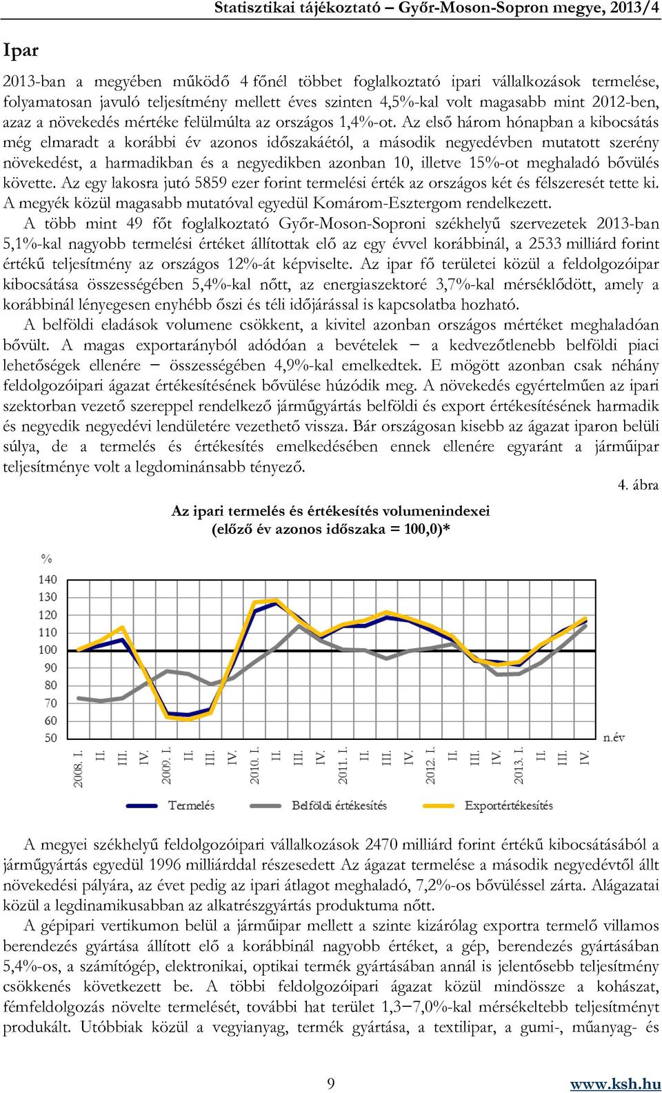 Az első három hónapban a kibocsátás még elmaradt a korábbi év azonos időszakáétól, a második negyedévben mutatott szerény növekedést, a harmadikban és a negyedikben azonban 10, illetve 15%-ot