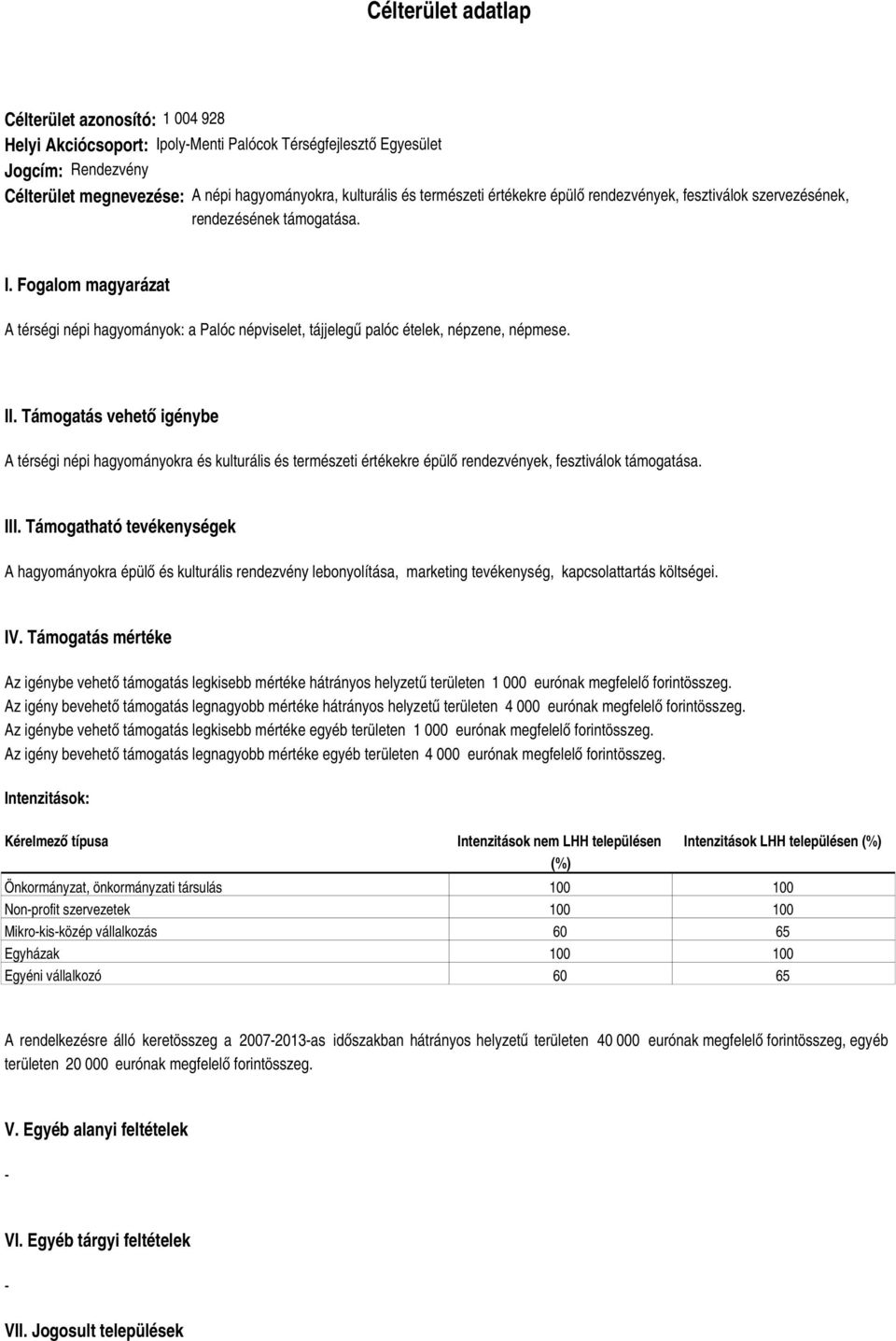 Fogalom magyarázat A térségi népi hagyományok: a Palóc népviselet, tájjelegű palóc ételek, népzene, népmese. II.