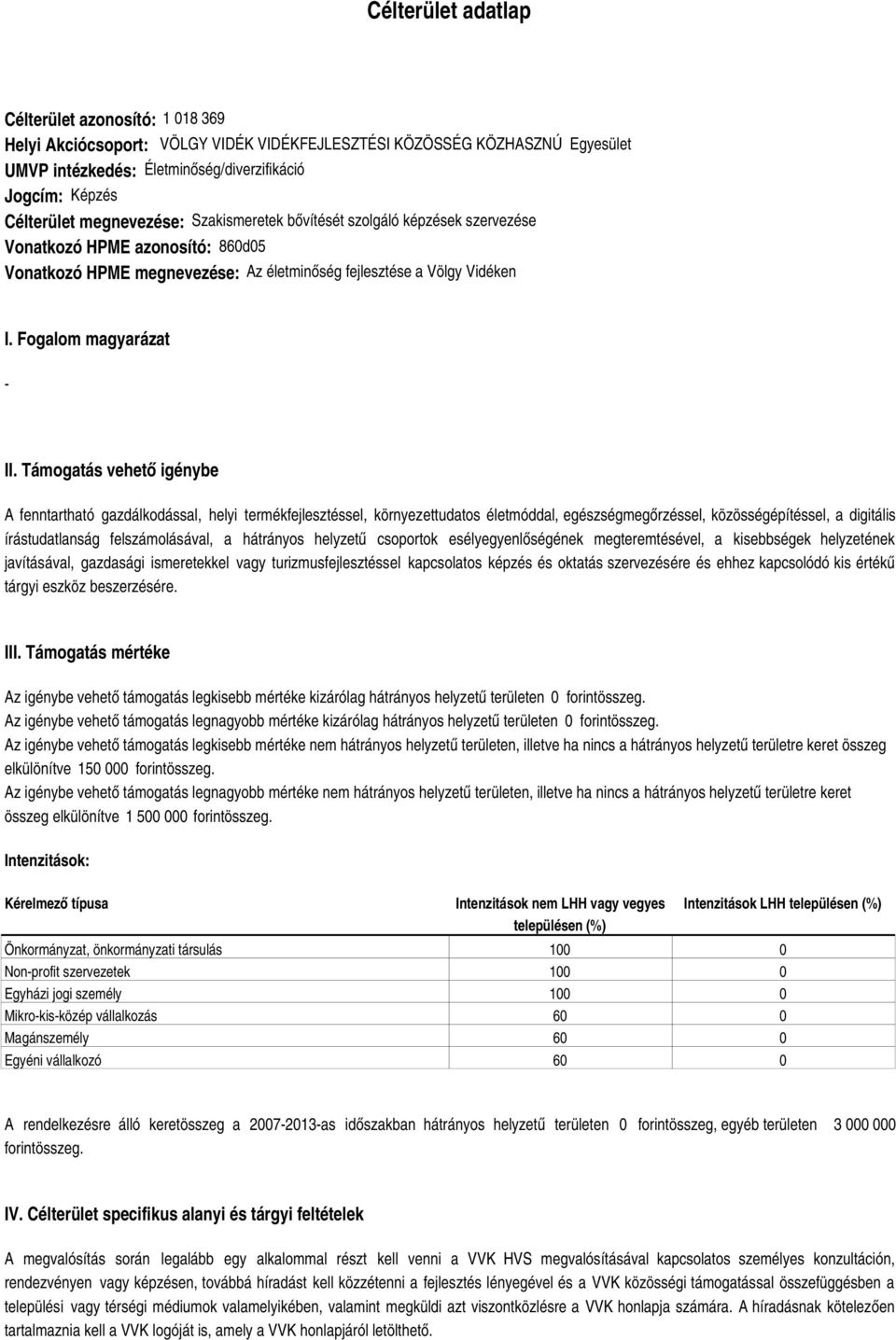 Támogatás vehető igénybe A fenntartható gazdálkodással, helyi termékfejlesztéssel, környezettudatos életmóddal, egészségmegőrzéssel, közösségépítéssel, a digitális írástudatlanság felszámolásával, a