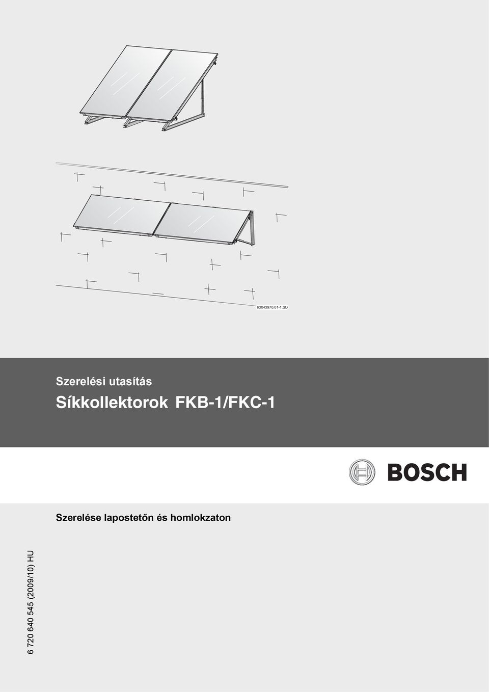 Síkkollektorok FK-/FKC-