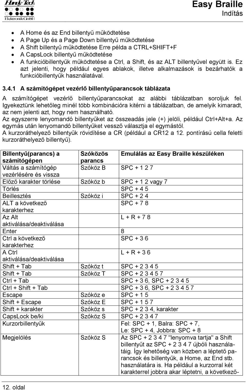 Ez azt jelenti, hogy például egyes ablakok, illetve alkalmazások is bezárhatók a funkcióbillentyűk használatával. 3.4.