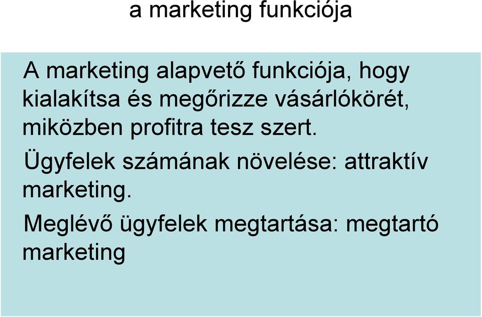 profitra tesz szert.