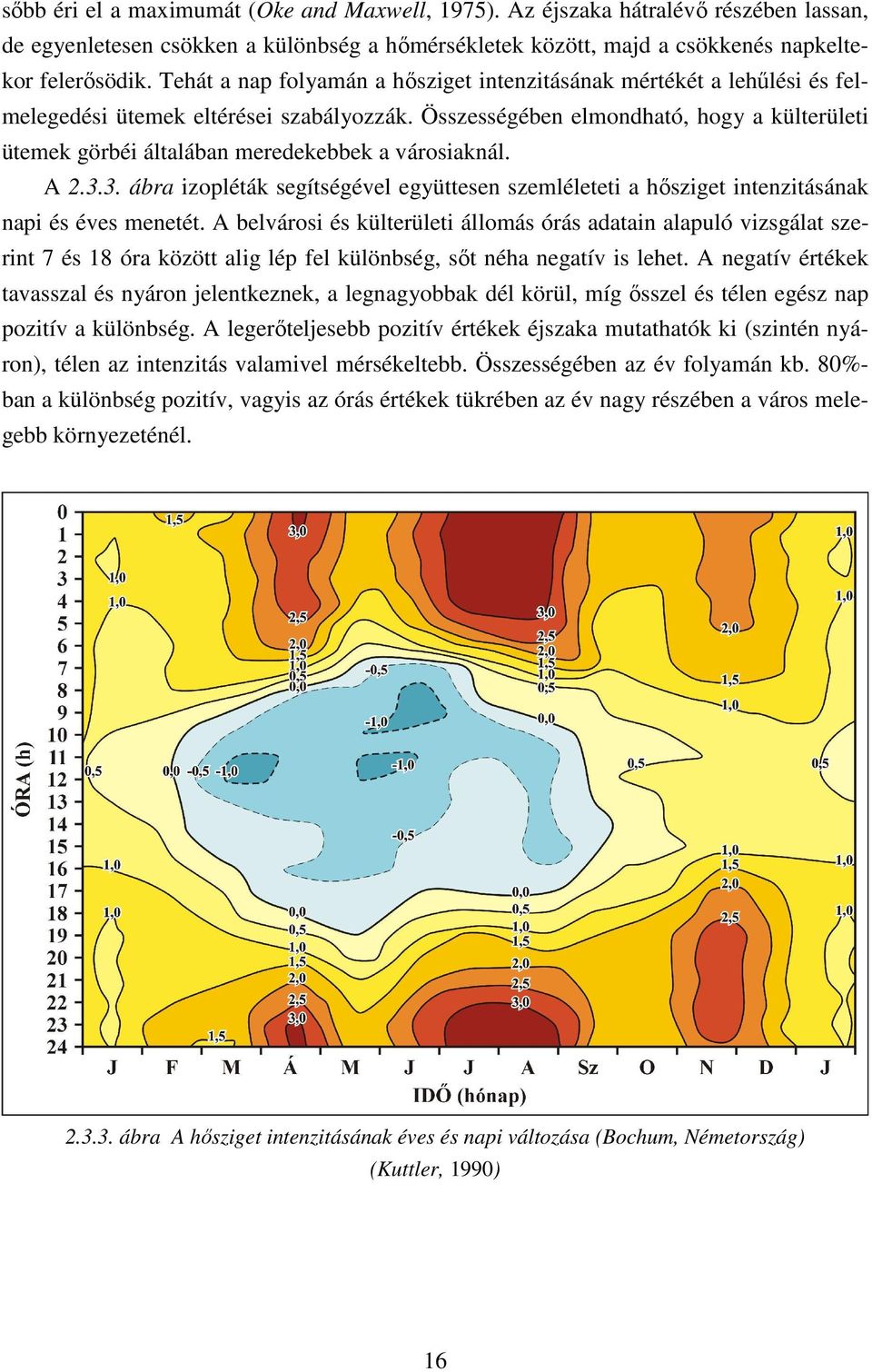 Összességében elmondható, hogy a külterületi ütemek görbéi általában meredekebbek a városiaknál. A 2.3.