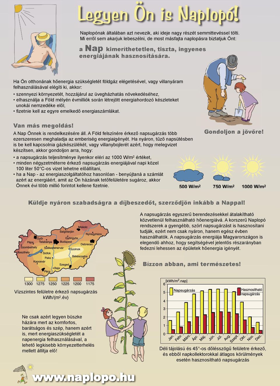 Ha Ön otthonának hőenergia szükségletét földgáz elégetésével, vagy villanyáram felhasználásával elégíti ki, akkor: szennyezi környezetét, hozzájárul az üvegházhatás növekedéséhez, elhasználja a Föld
