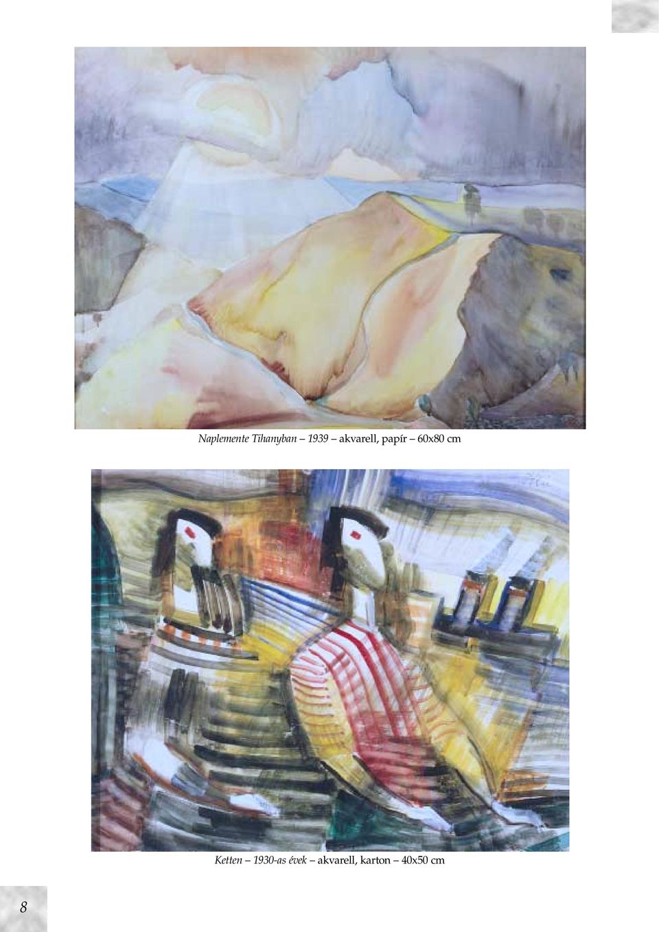 60x80 cm Ketten 1930-as