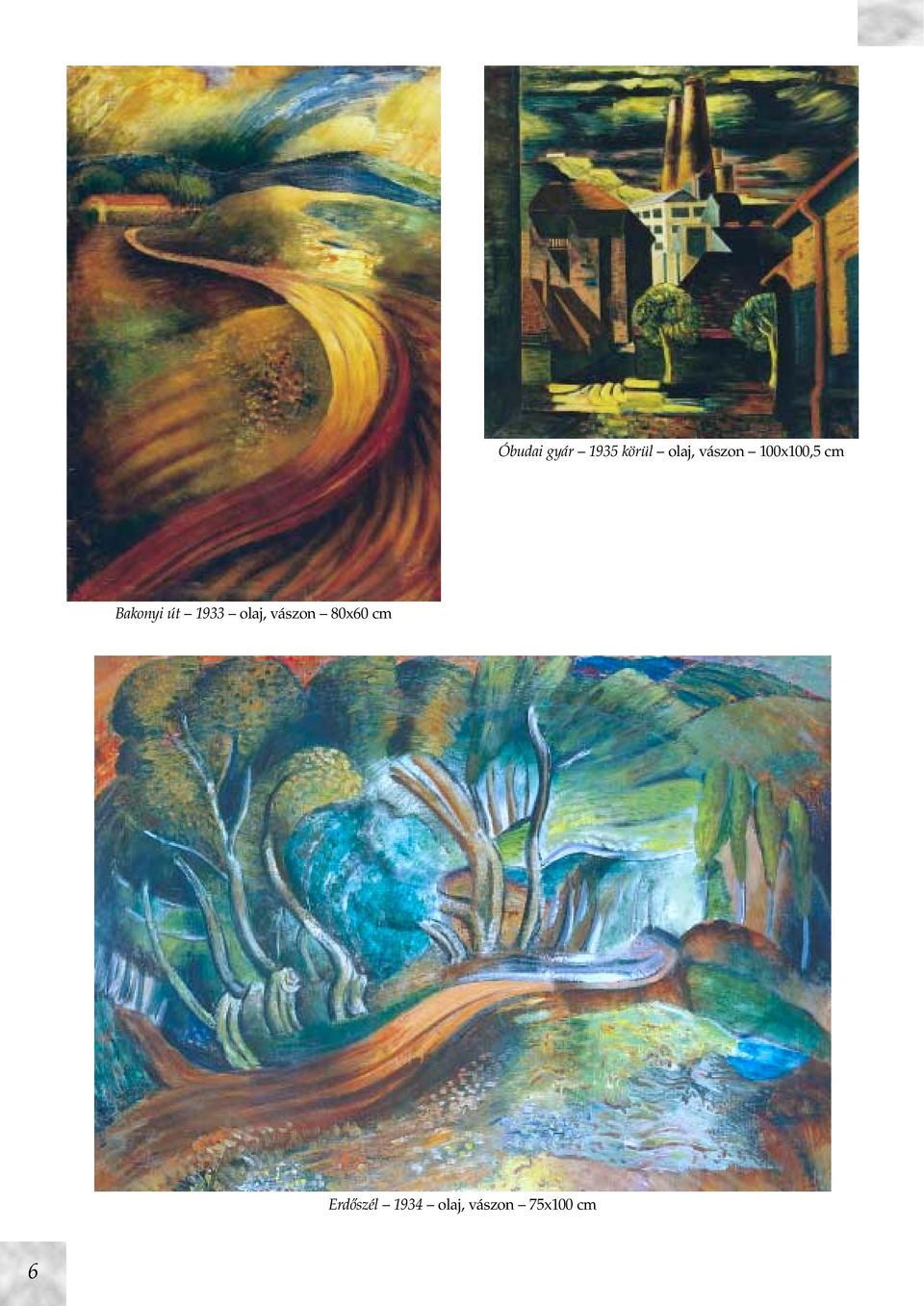 1933 olaj, vászon 80x60 cm