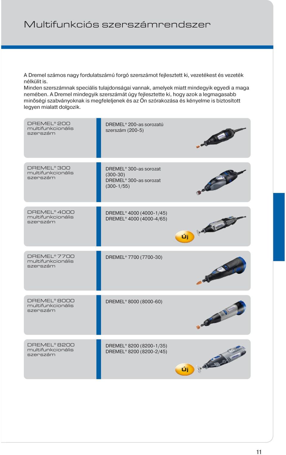 A Dremel mindegyik szerszámát úgy fejlesztette ki, hogy azok a legmagasabb minőségi szabványoknak is megfeleljenek és az Ön szórakozása és kényelme is biztosított legyen mialatt dolgozik.