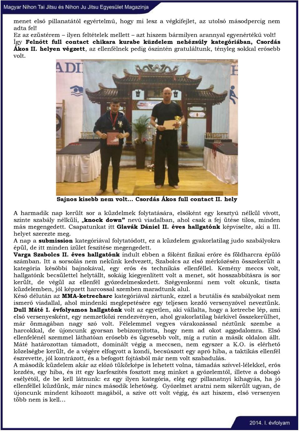 Spanyol mester hazánkban tambo jitsu anyaggal - PDF Free Download