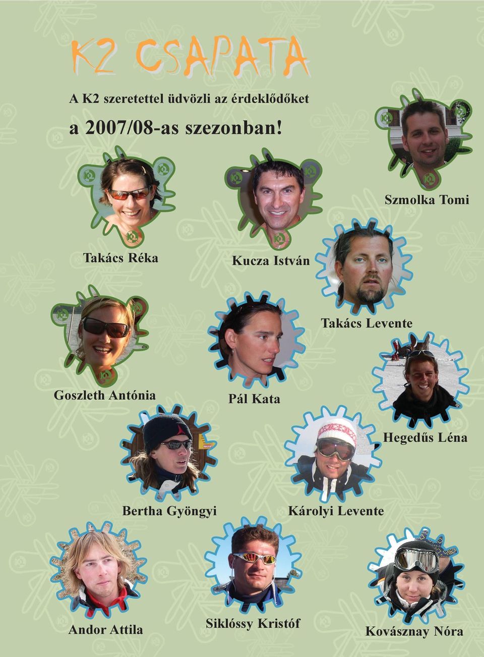 Szmolka Tomi Takács Réka Kucza István Takács Levente