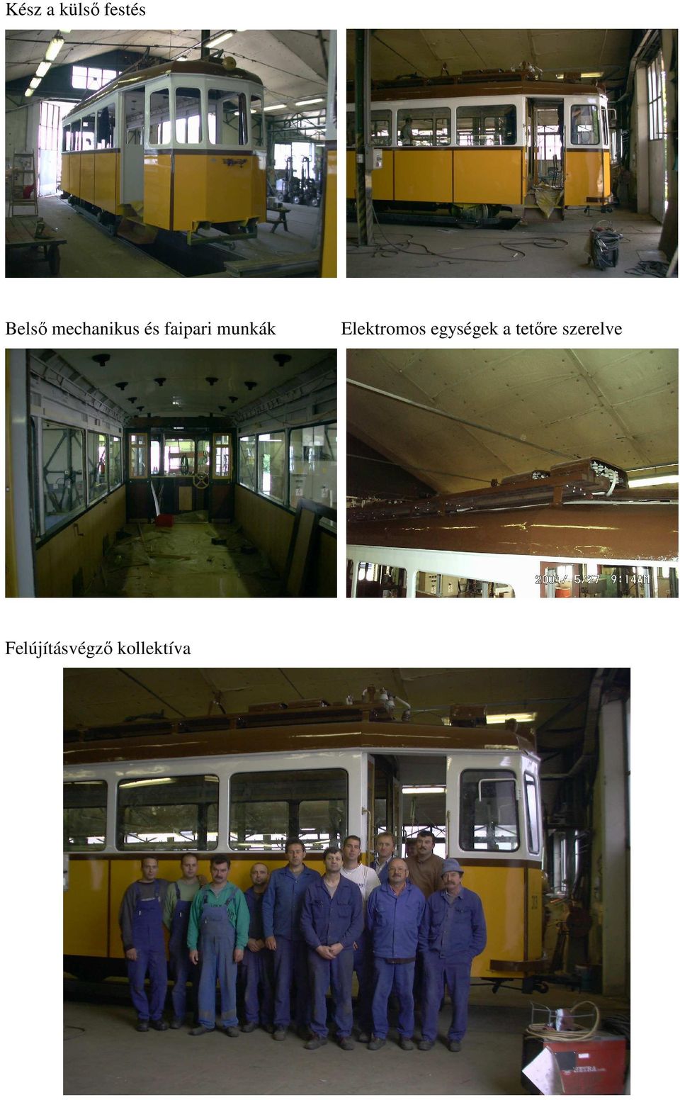 Elektromos egységek a tetıre
