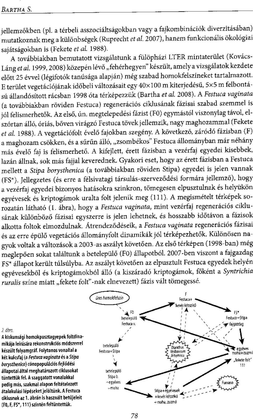 1999, 2008) kozepen level feherhegyen" keszult, arnely a vizsgalatok kezdete eat 25 evvei (legifotok tamasaga alapj an) meg szabad harnokfelszineket tartalrnazott.