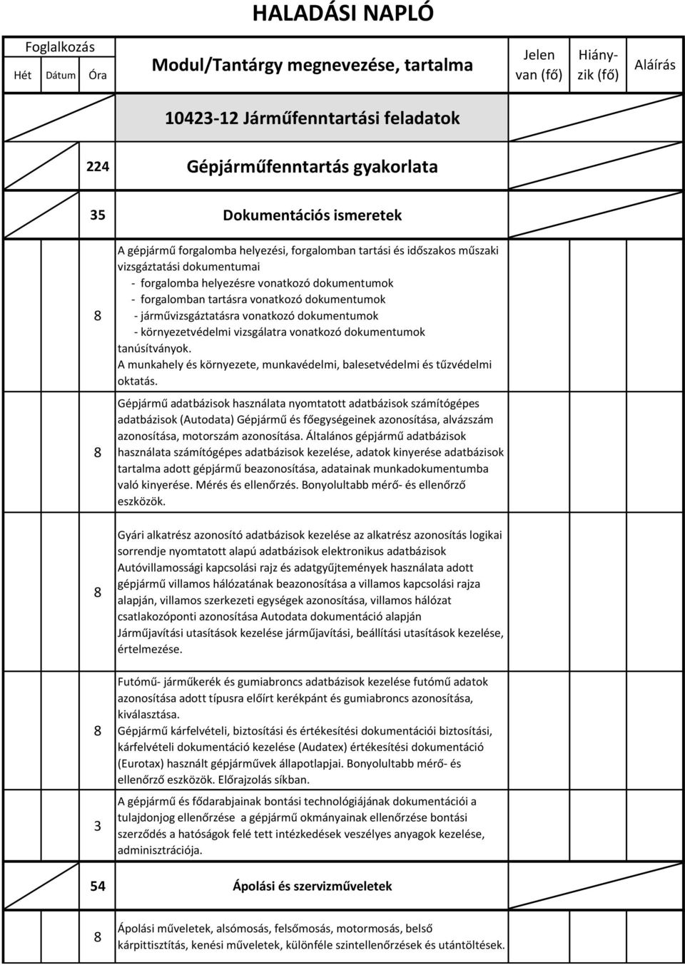 dokumentumok - járművizsgáztatásra vonatkozó dokumentumok - környezetvédelmi vizsgálatra vonatkozó dokumentumok tanúsítványok.