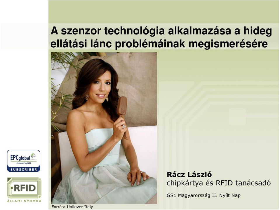 Rácz László chipkártya és RFID tanácsadó GS1