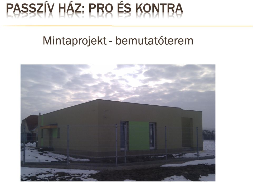 Mintaprojekt