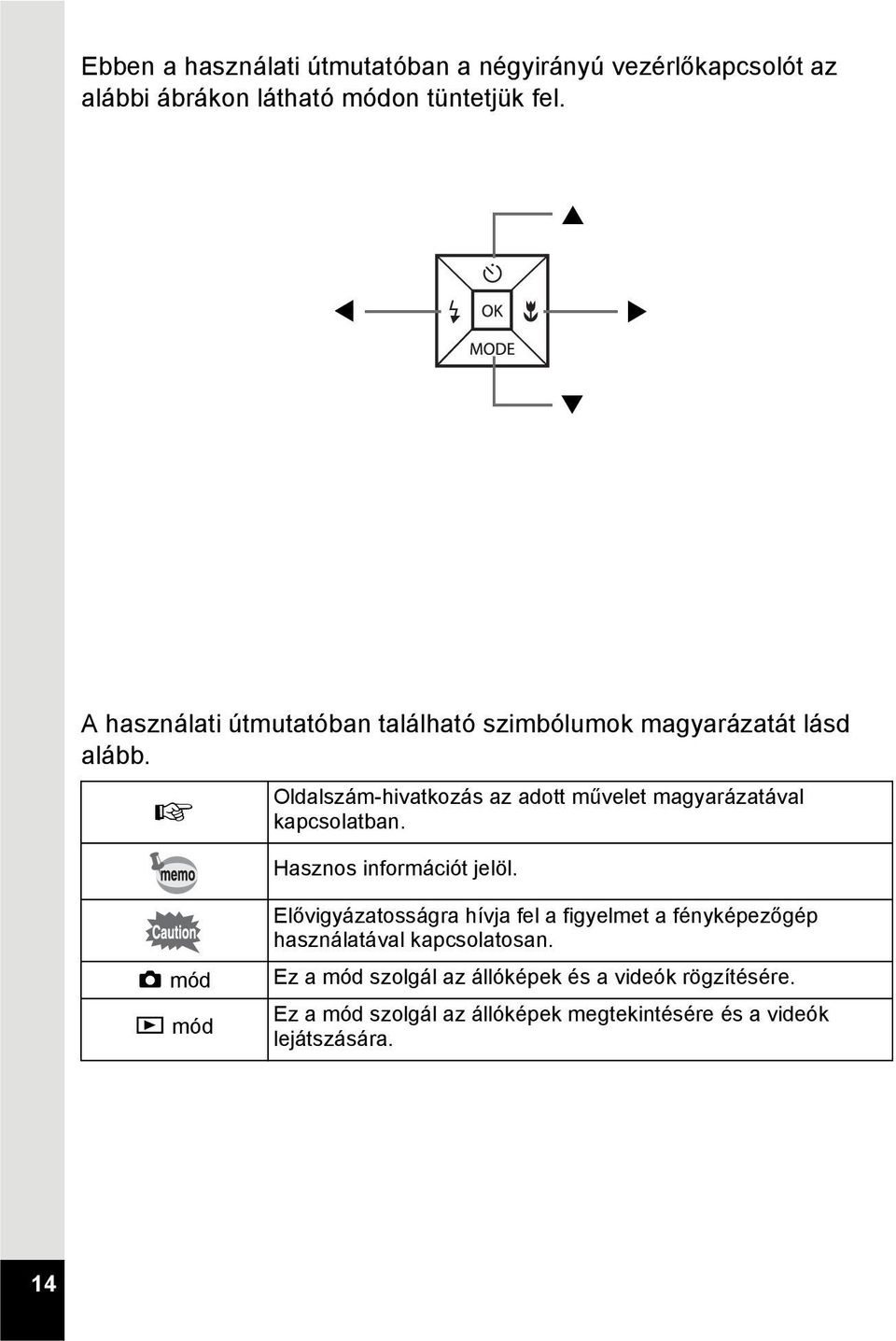 1 Oldalszám-hivatkozás az adott művelet magyarázatával kapcsolatban. Hasznos információt jelöl.