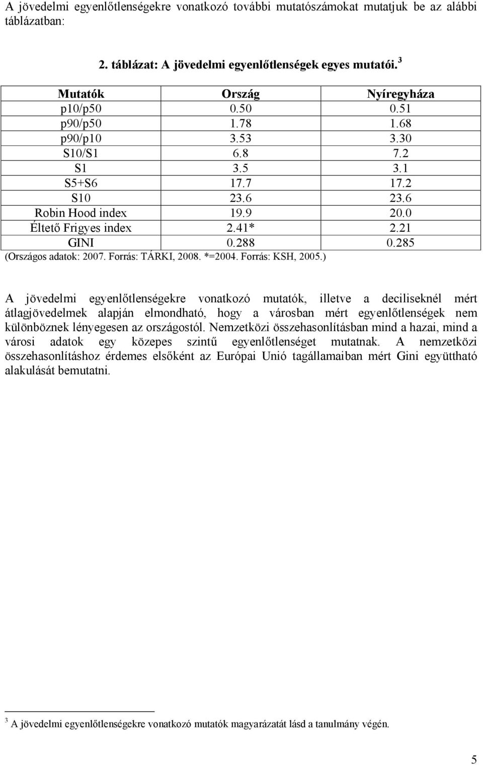 Forrás: TÁRKI, 2008. *=2004. Forrás: KSH, 2005.