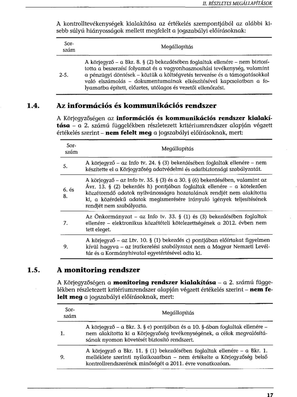 (2) bekezdésében foglaltak ellenére- nem biztosította a beszerzési folyamat és a vagyonhasznosítási tevékenység, valamint a pénzügyi döntések - köztük a költségvetés tervezése és a támogatásokkal