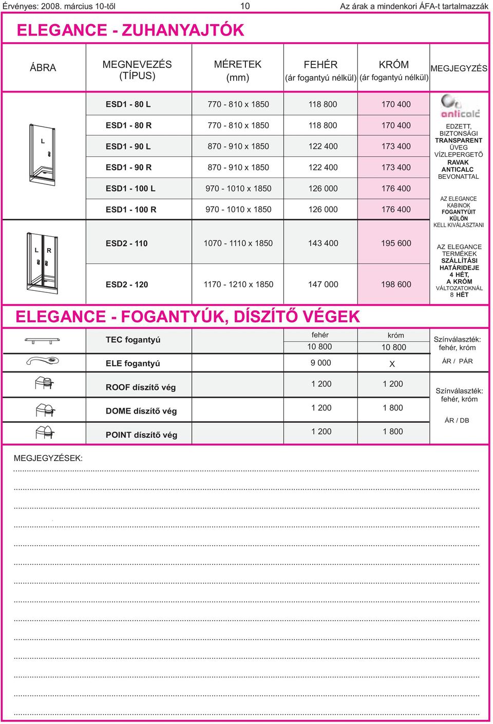 85 87-9 85 87-9 85 8 8 22 4 22 4 7 4 73 4 73 4 EDZETT, BIZTONSÁGI TRANSPARENT ÜVEG VÍZEPERGETÕ RAVAK ANTIA BEVONATTA ESD - 97-85 26 76 4 ESD - R 97-85 26 76 4 AZ EEGANE