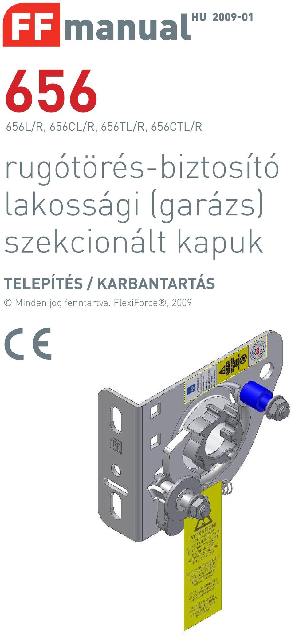 (garázs) szekcionált kapuk TELEPÍTÉS /