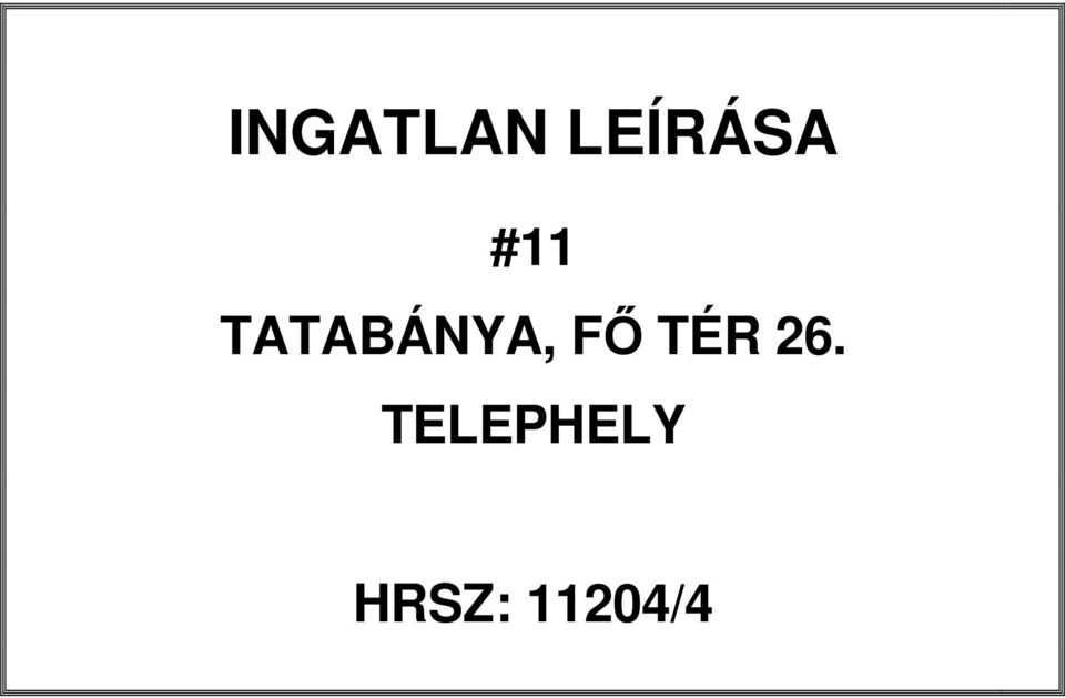 Fİ TÉR 26.