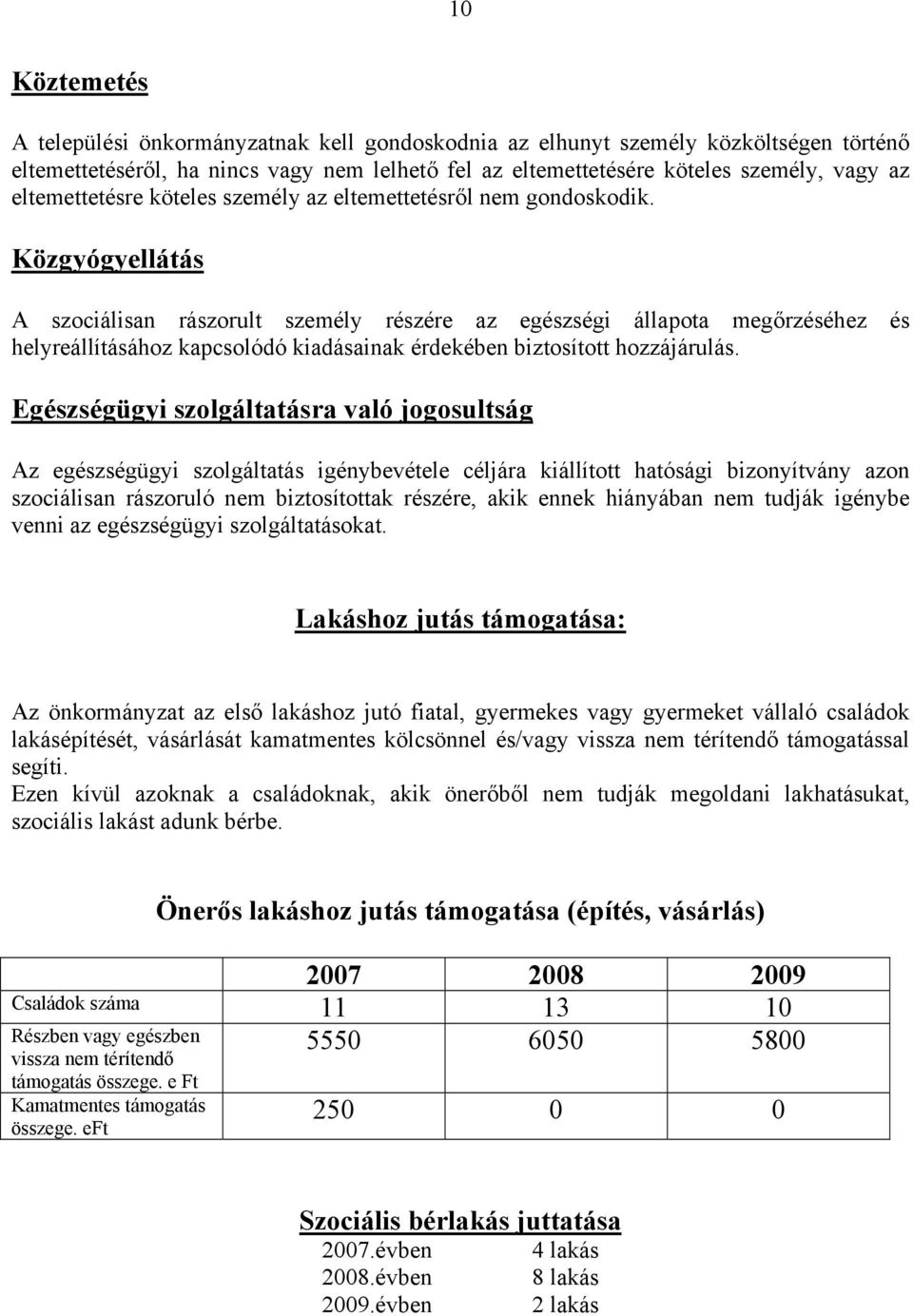 Közgyógyellátás A szociálisan rászorult személy részére az egészségi állapota megőrzéséhez és helyreállításához kapcsolódó kiadásainak érdekében biztosított hozzájárulás.