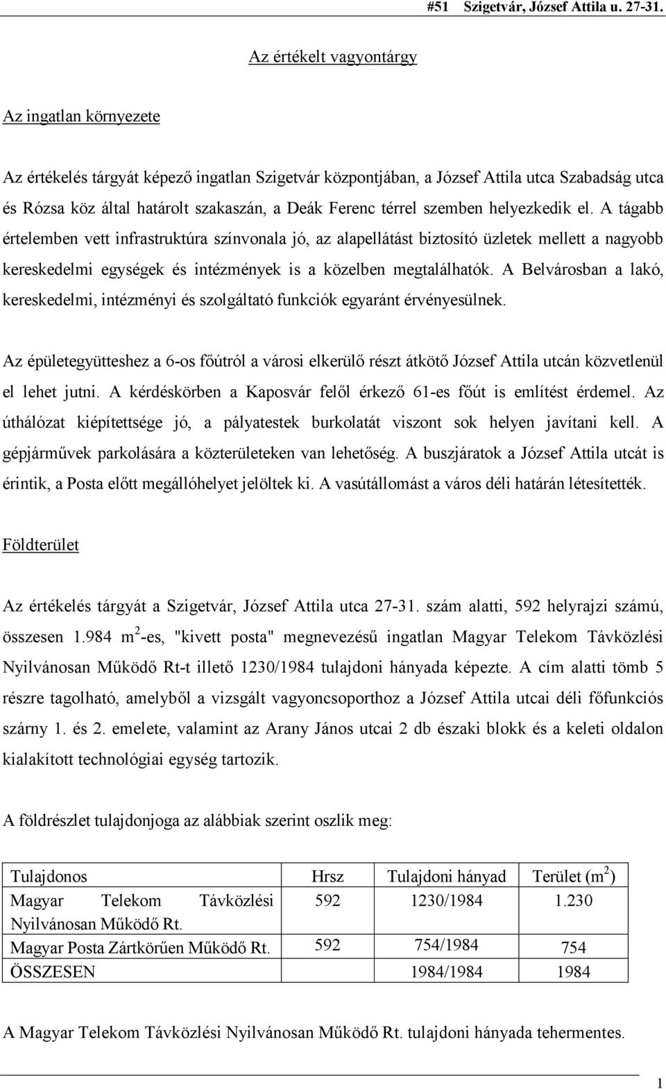 A tágabb értelemben vett infrastruktúra színvonala jó, az alapellátást biztosító üzletek mellett a nagyobb kereskedelmi egységek és intézmények is a közelben megtalálhatók.