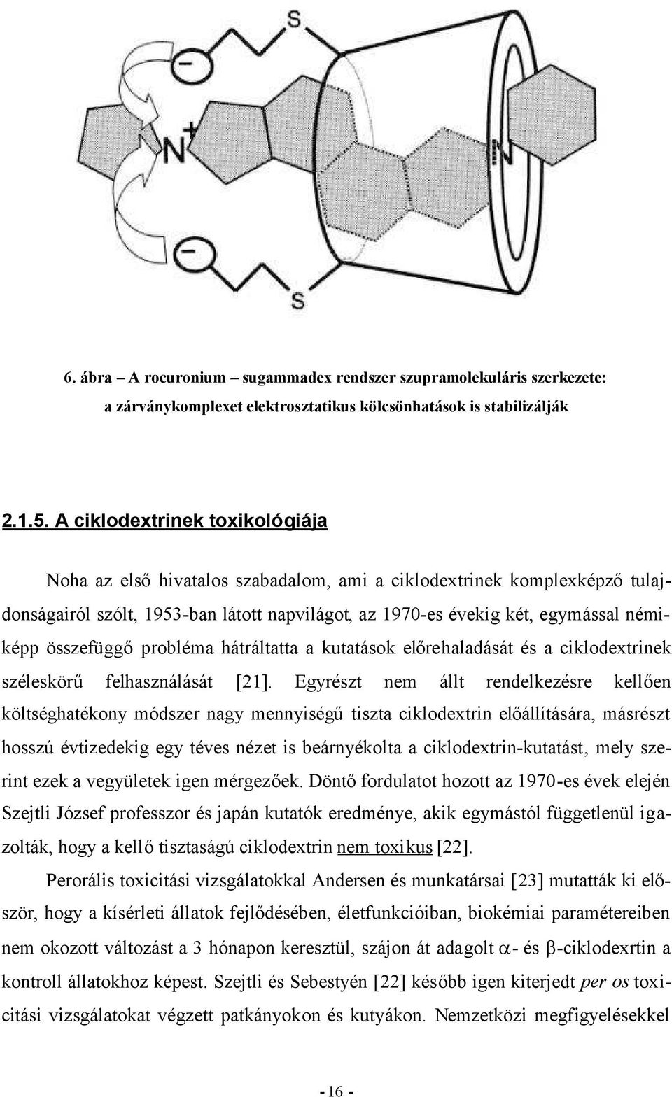 összefüggőprobléma hátráltatta a kutatások előrehaladását és a ciklodextrinek széleskörű felhasználását [21].
