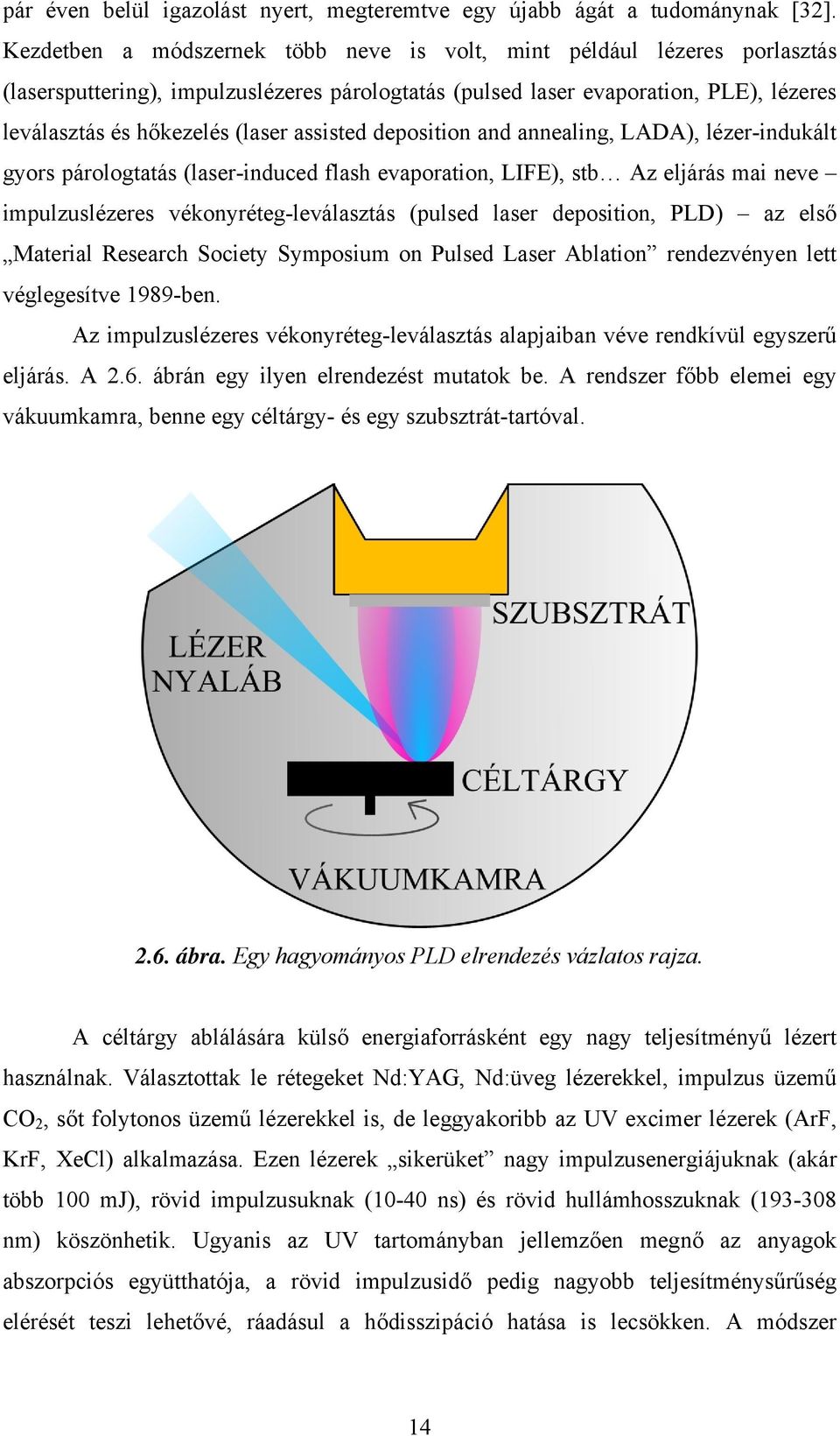 assisted deposition and annealing, LADA), lézer-indukált gyors párologtatás (laser-induced flash evaporation, LIFE), stb Az eljárás mai neve impulzuslézeres vékonyréteg-leválasztás (pulsed laser