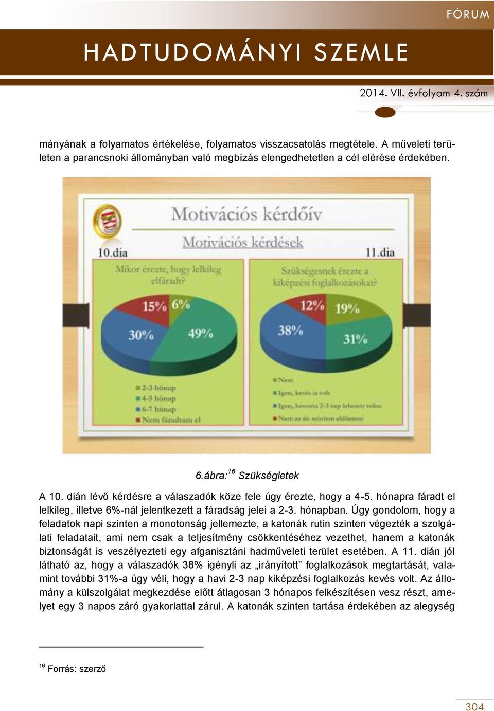 Úgy gondolom, hogy a feladatok napi szinten a monotonság jellemezte, a katonák rutin szinten végezték a szolgálati feladatait, ami nem csak a teljesítmény csökkentéséhez vezethet, hanem a katonák