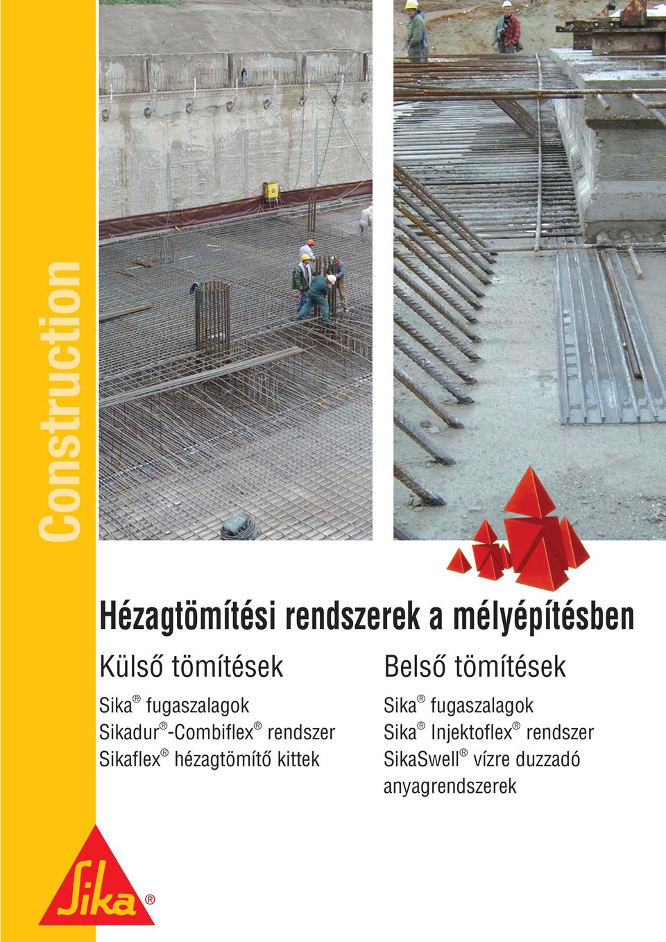 Construction. Hézagtömítési rendszerek a mélyépítésben. Külsô tömítések.  Belsô tömítések - PDF Ingyenes letöltés