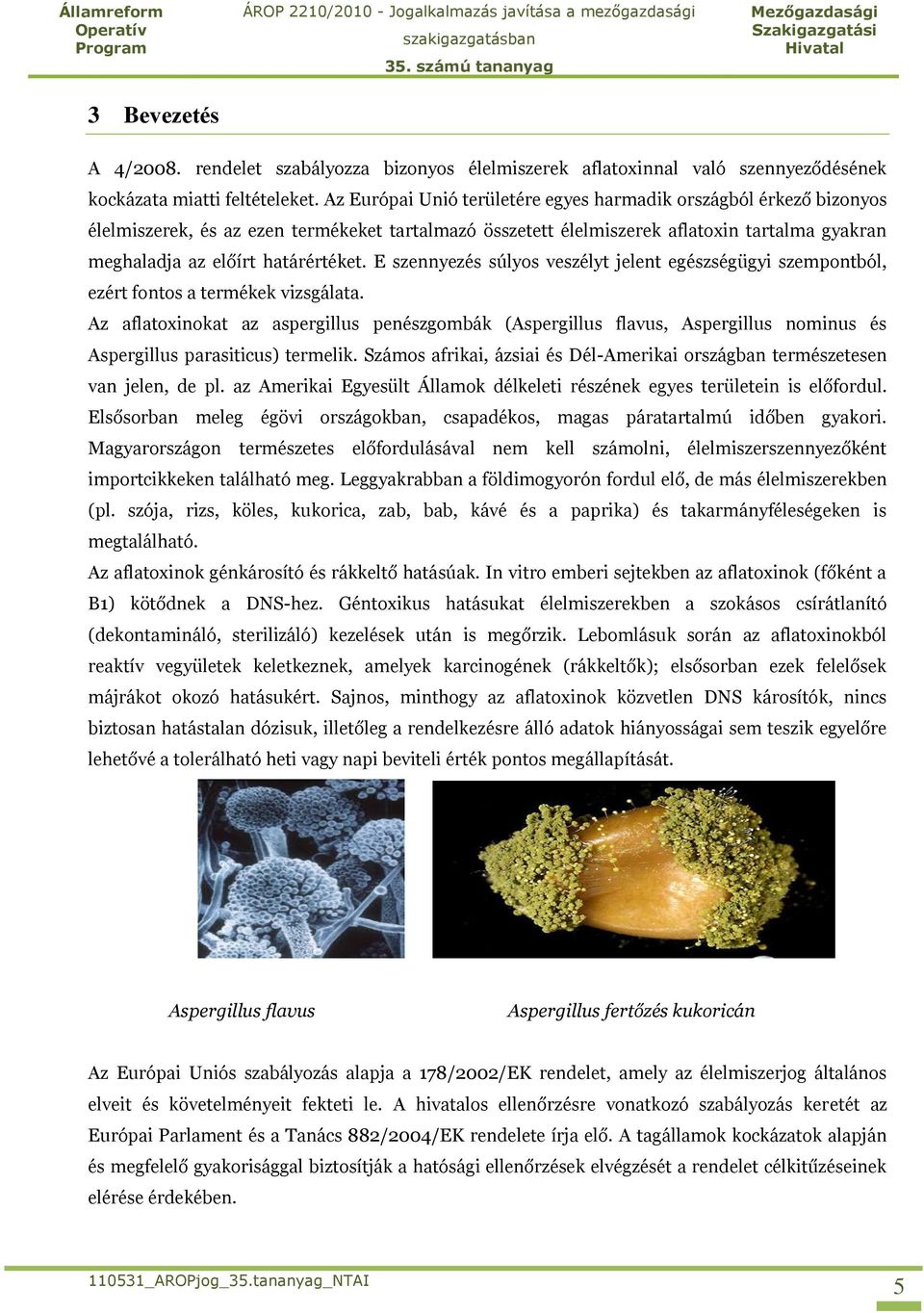 E szennyezés súlyos veszélyt jelent egészségügyi szempontból, ezért fontos a termékek vizsgálata.