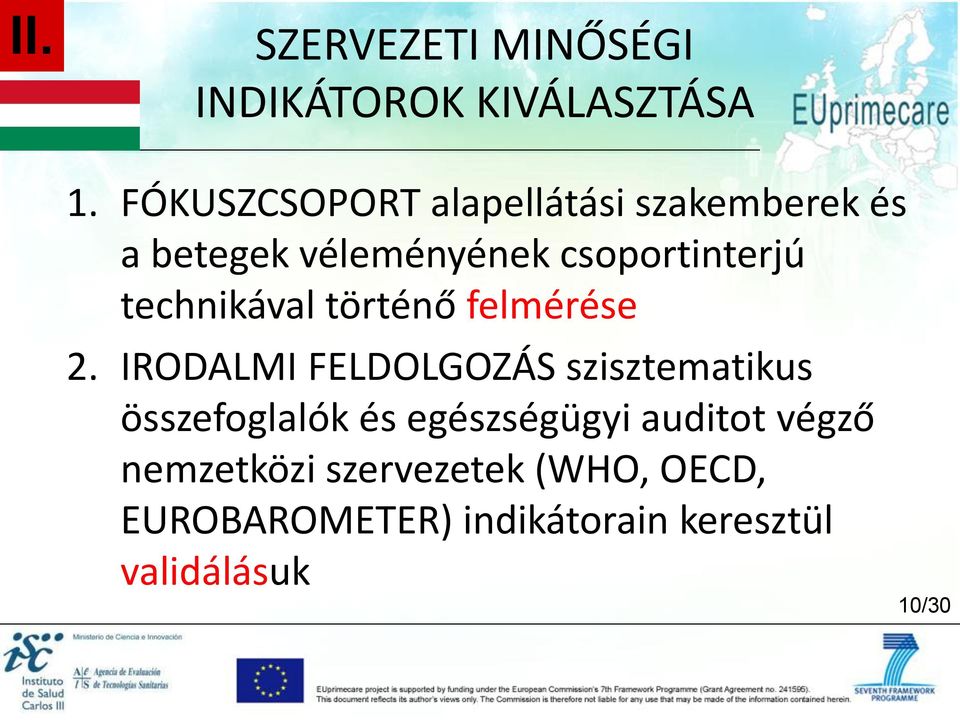 technikával történő felmérése 2.