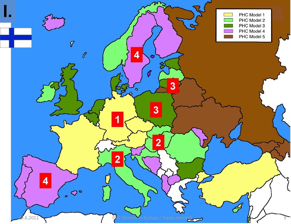 Models in Europe