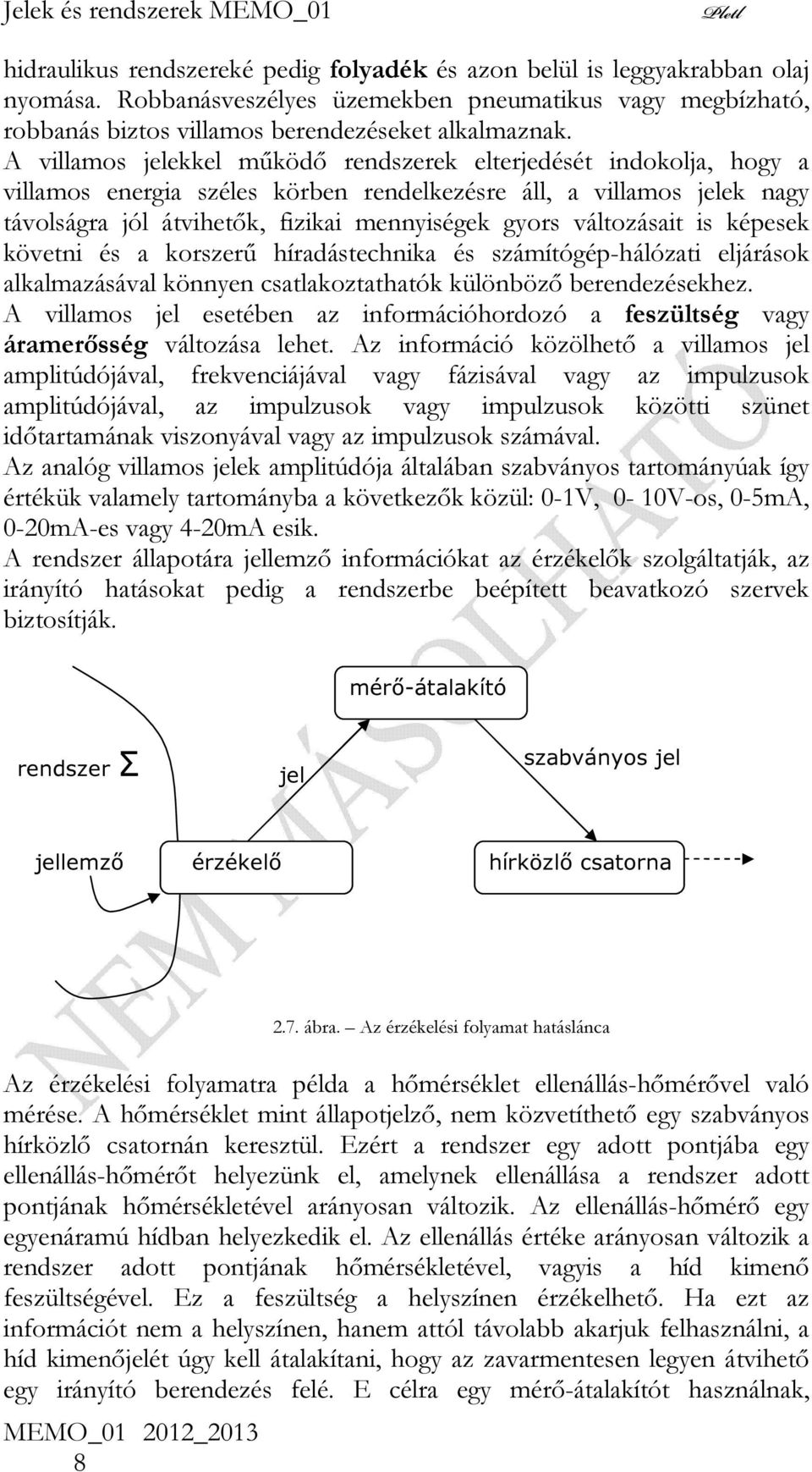 is képesek köveni és a korszerű híradásechnika és számíógép-hálózai eljárások alkalmazásával könnyen csalakozahaók különböző berendezésekhez.