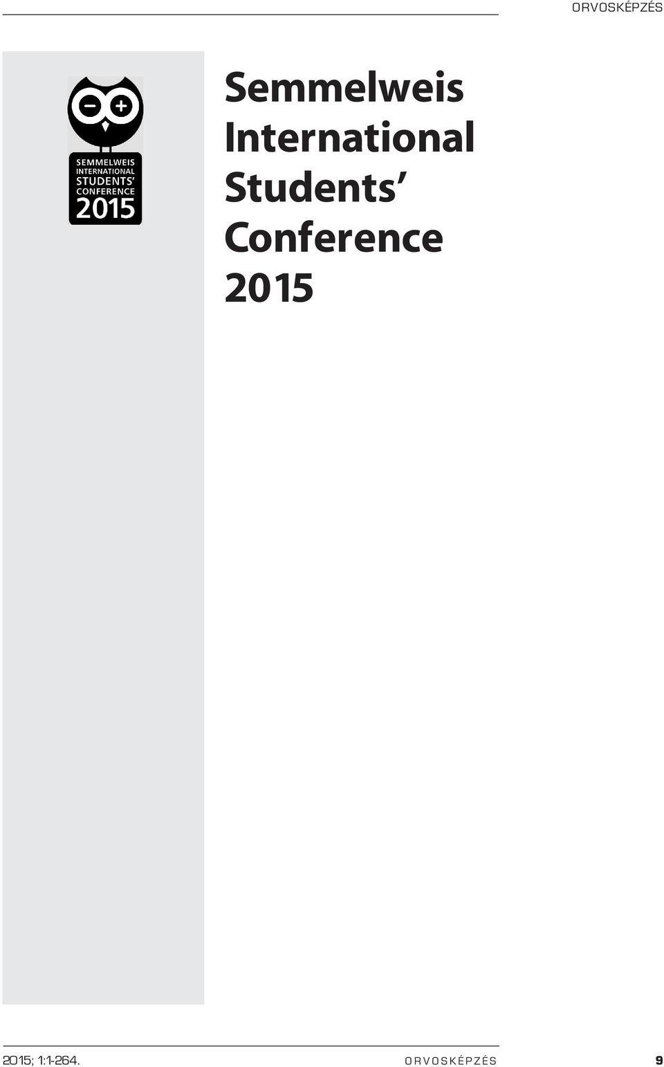 Conference 2015 2015;