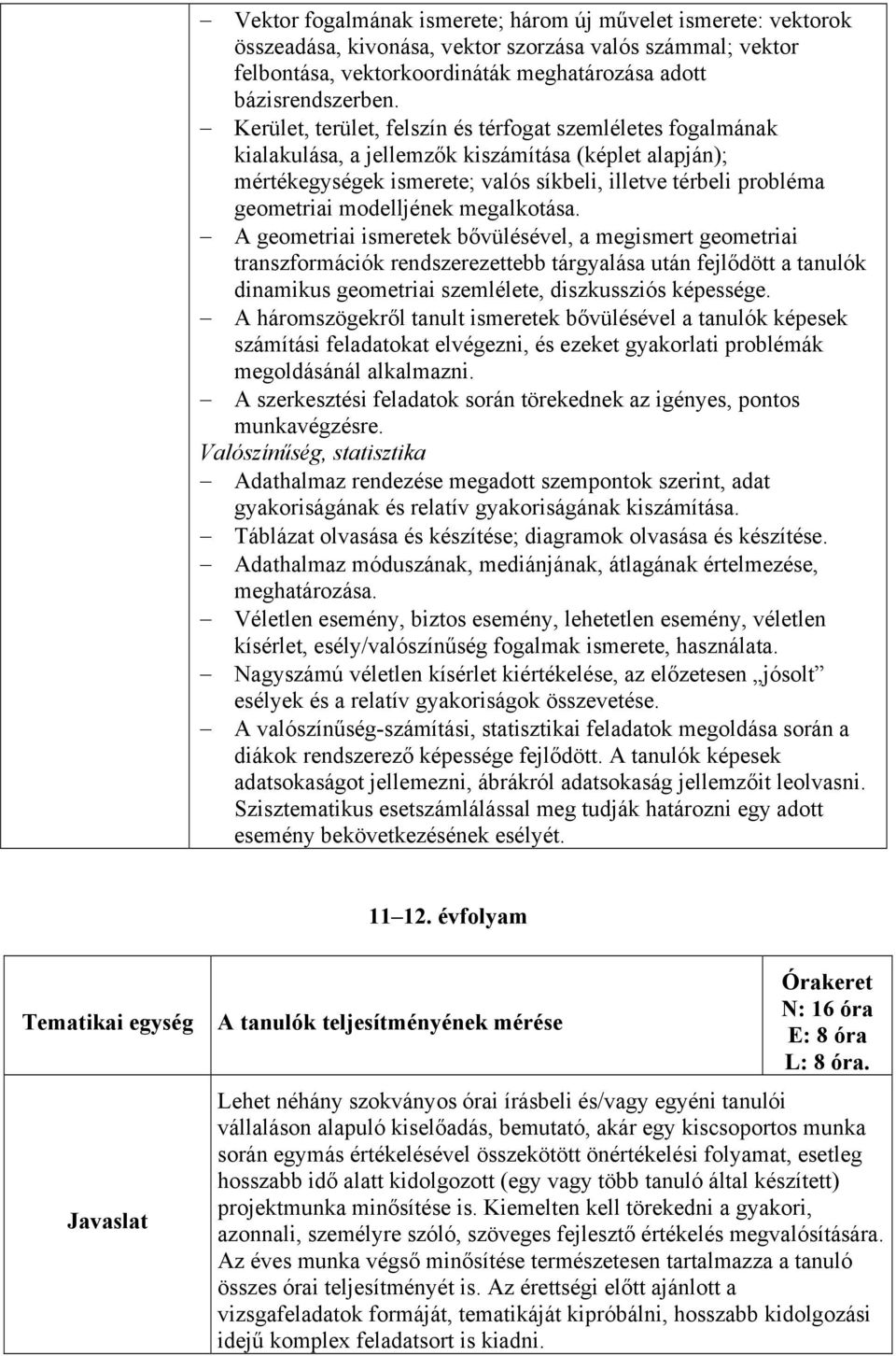 modelljének megalkotása.