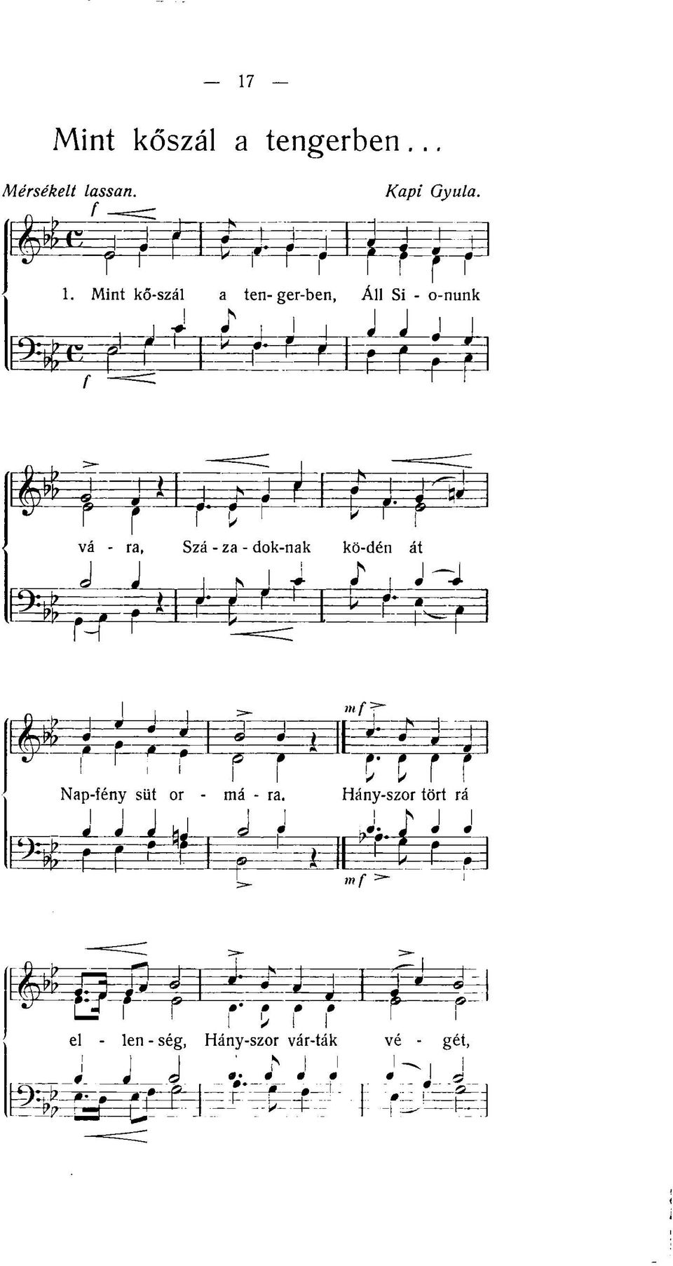 J J - i r - h ^ J r r h - W r. H ΓΓ C 1 Η Ν -f 1-4 f 1 át L x^ f p ι I Nap-fény süt 1» 1 or - (S má - 1 r ra.
