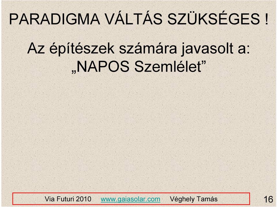 Az építészek